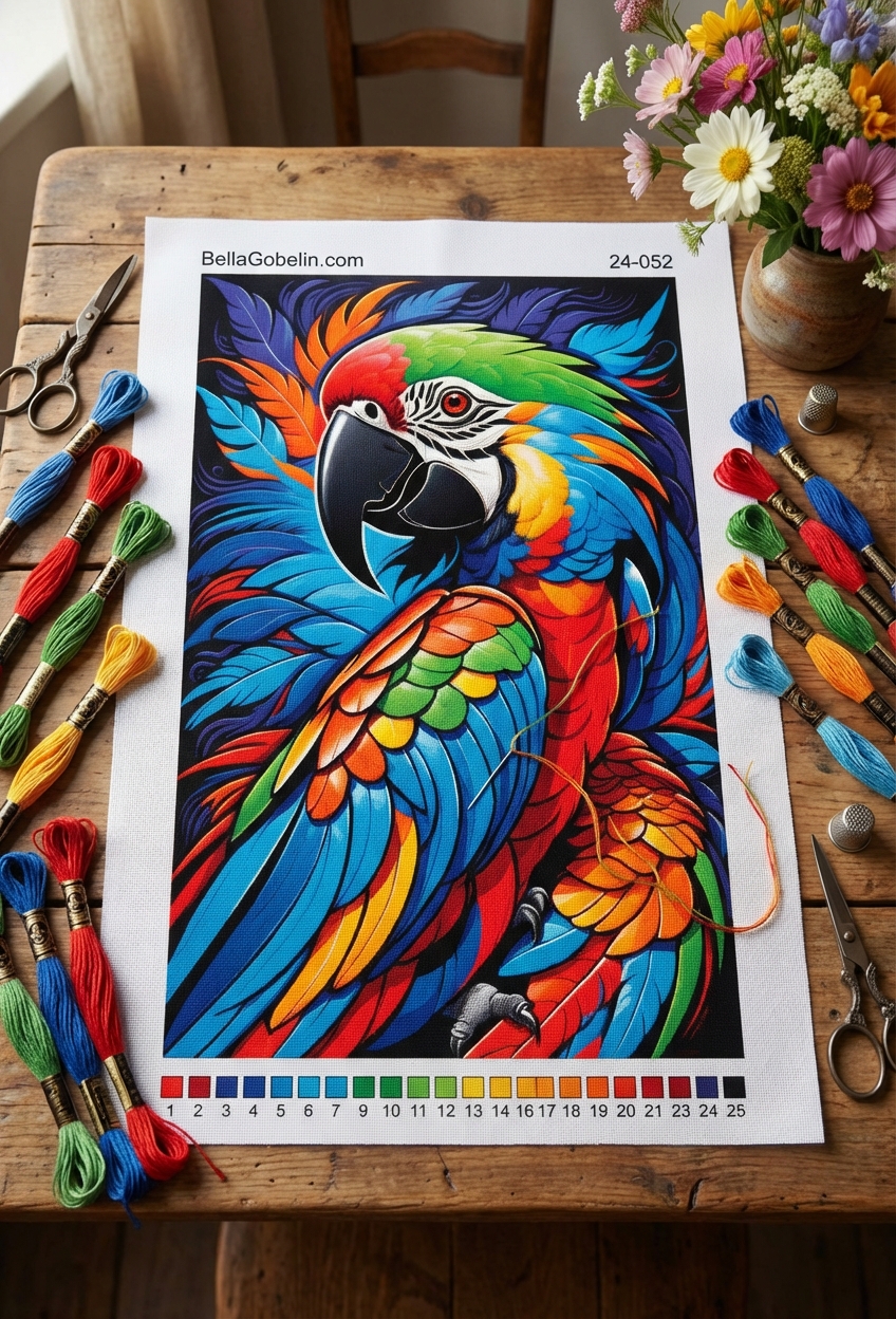 Colorful parrot