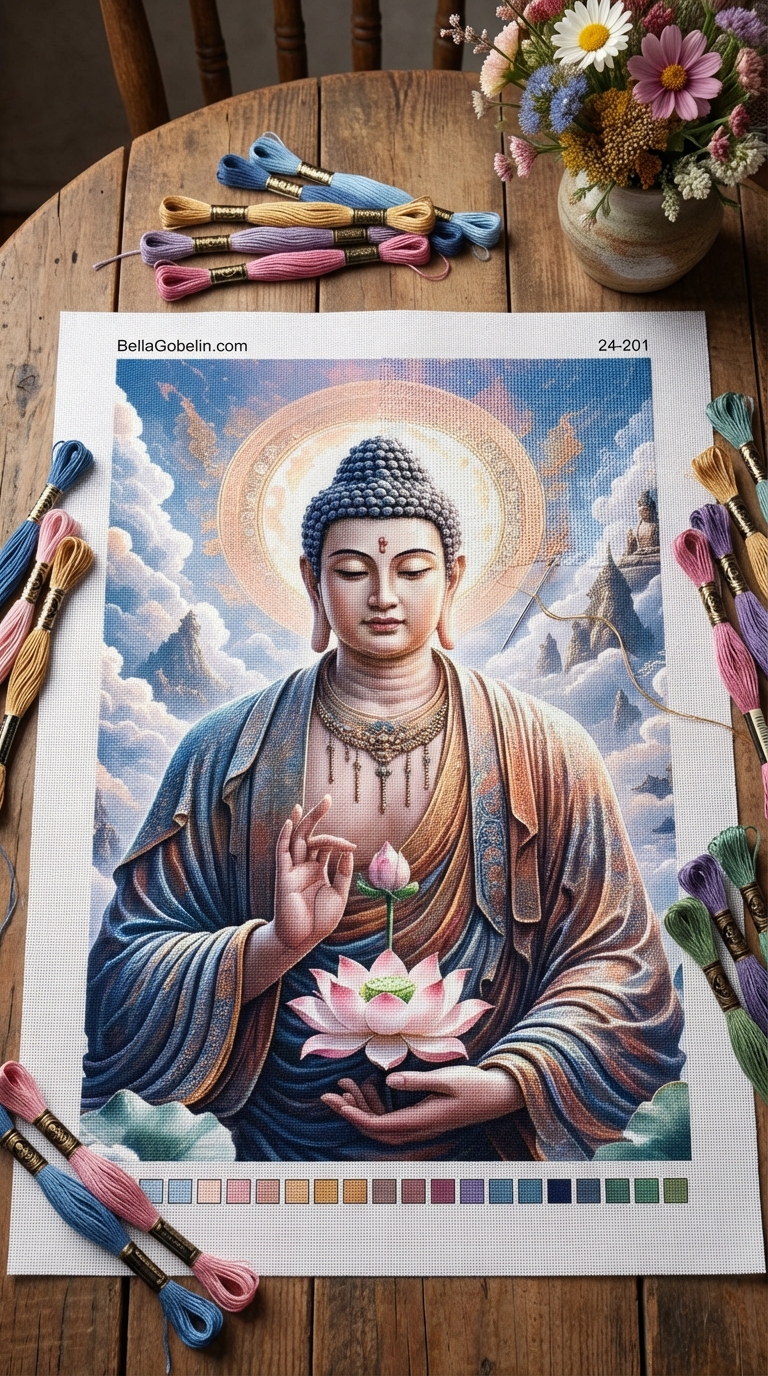 Buddha with Lotus