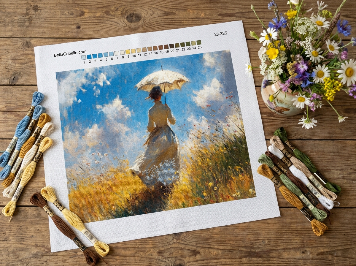 Monet, Variations of a Lady with an Umbrella