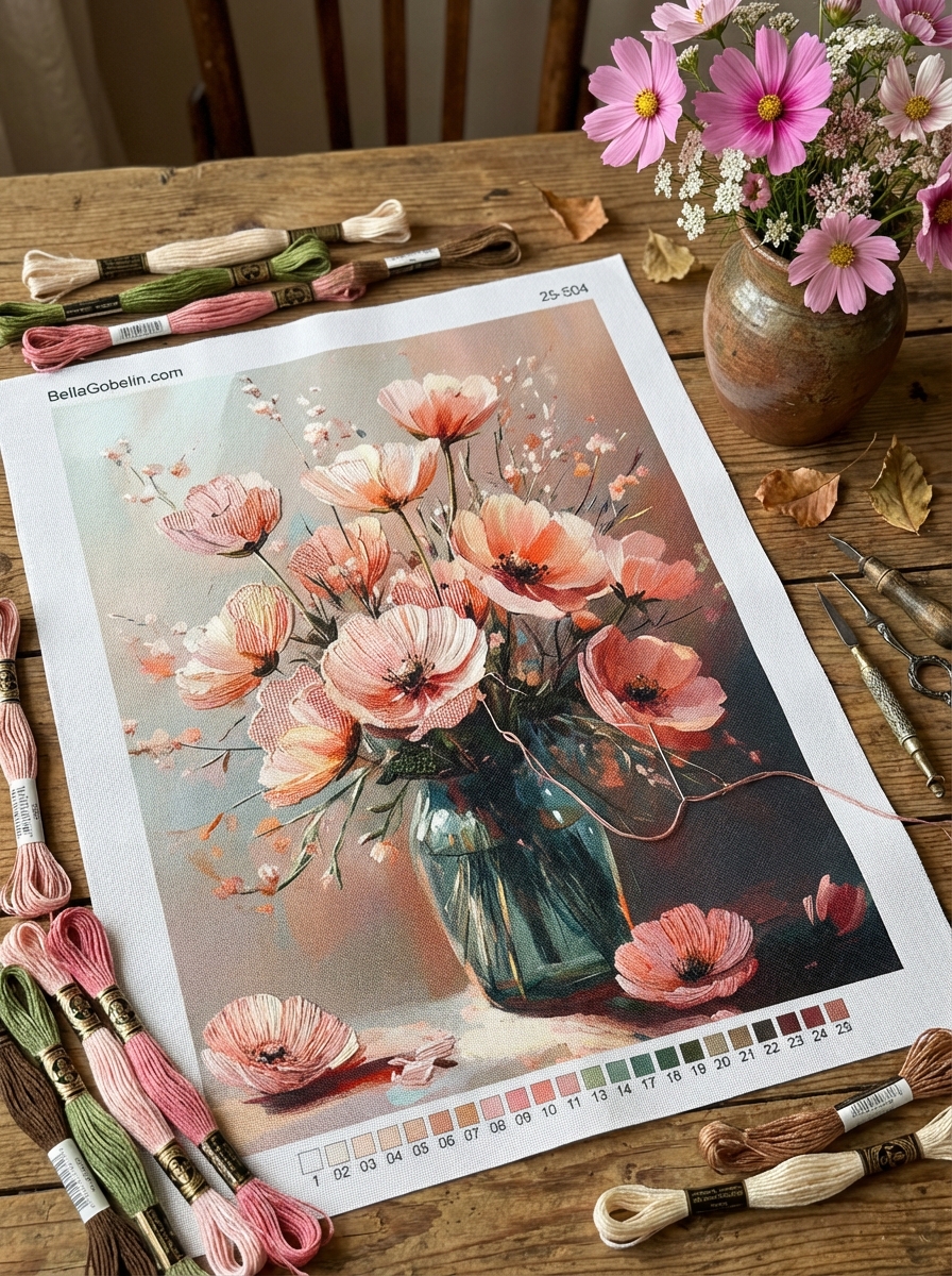 Beautiful bouquet in a vase