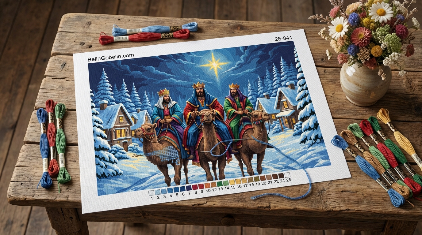 Three Wise Men in a modern version