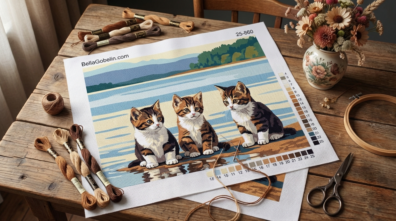 Three little kittens