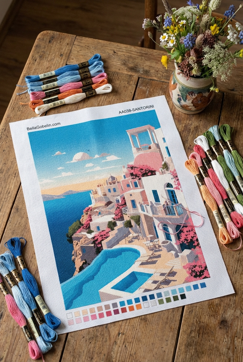 The beauty of Santorini