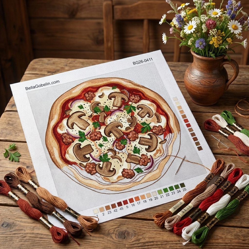 Italian Boscaiola Pizza