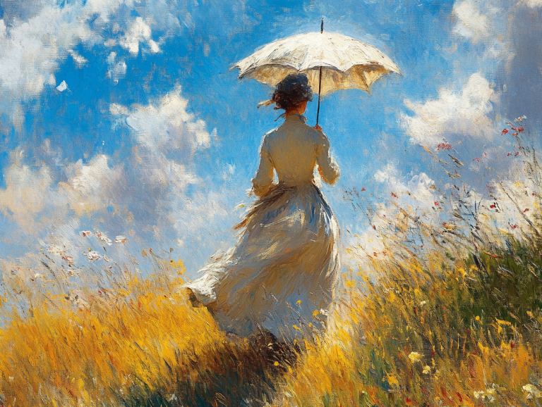 Monet, Hölgy napernyővel variációk