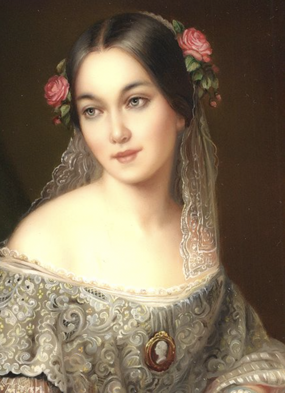 Viktoriánus hölgyportré