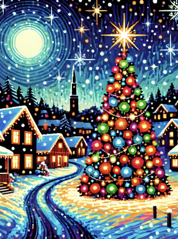 Csodálatos karácsony a faluban