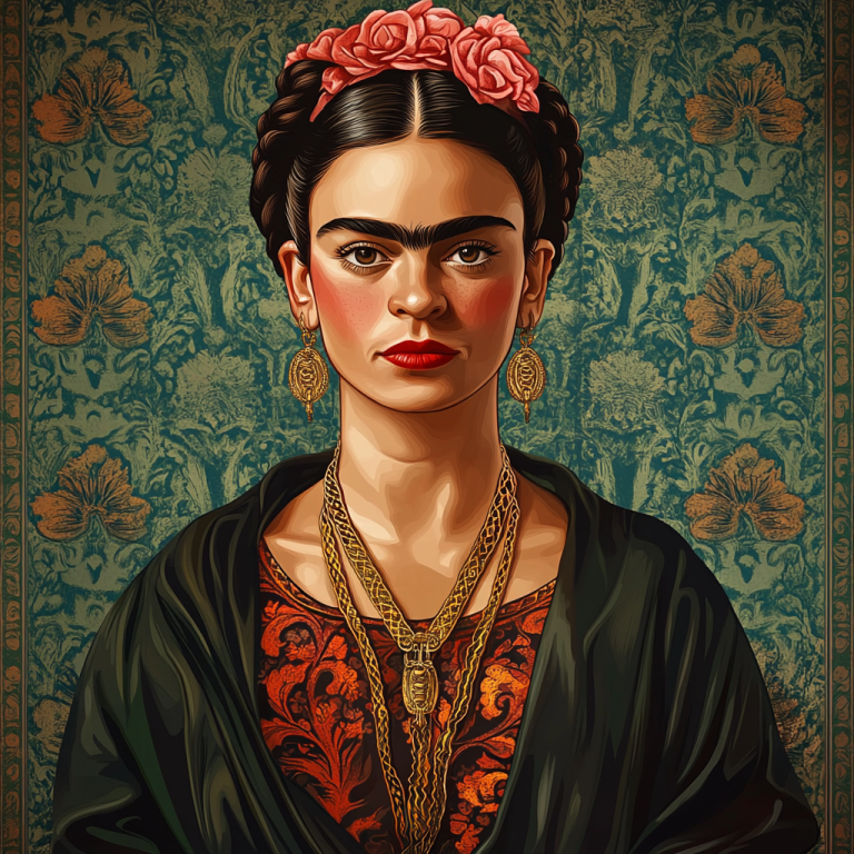 Frida Kahlo portré