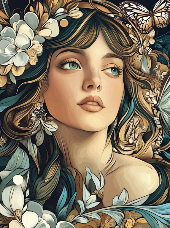 Mucha stílus: A sóvárgó nő