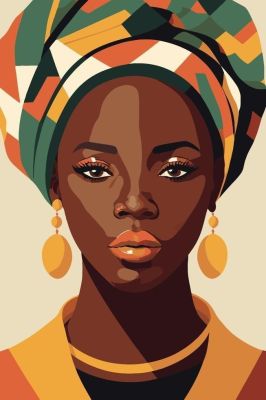 African lady
