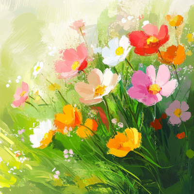 Spring painting