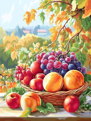 Fruit Basket Still Life