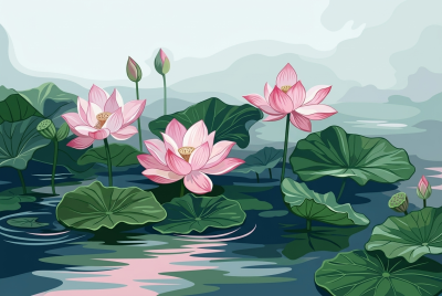 Lotus flower