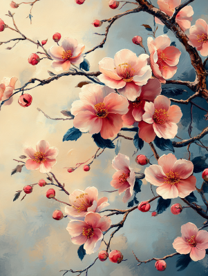 Blossoming tree