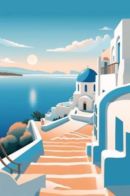 Greek atmosphere - Santorini