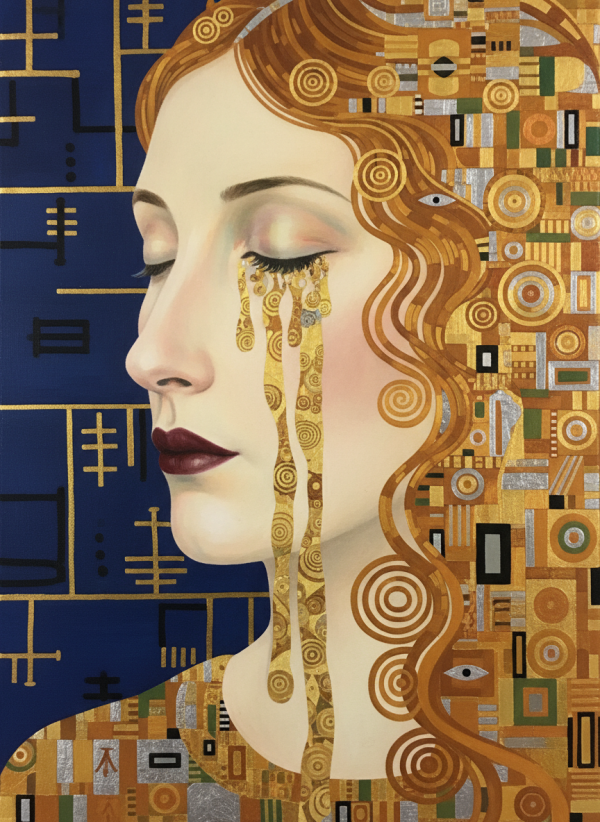 Klimt - Golden Tears - Variation 1