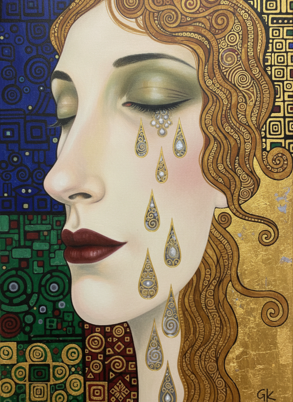 Klimt - Golden Tears - Variation 2