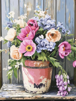 Romantic bouquet series