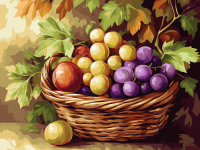 Fruit Basket Still Life