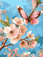 Blossoming with Butterfly