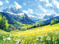 Spring in the Austrian Alps
