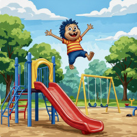 Hedgehog, the mischievous troublemaker of the playground