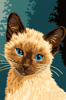 Cat Portrait Series: Mirci