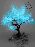 The blue miracle tree