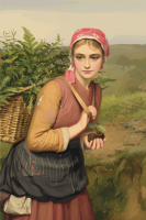 John Everett Millais - Spring (Blossom of the Apple Tree) replica