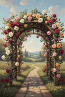 Rose Gate Landscape