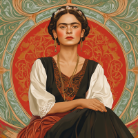 Frida Kahlo portrait